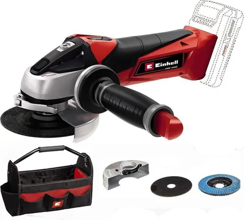 Einhell Akku-Winkelschleifer TE-AG 18/115 Li-Solo 18V mit Tasche
