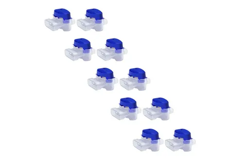 MOWHOUSE Kabelverbinder-Sortiment Gel Kabel Verbinder Mähroboter Anschlussklemmen, Set, 10-tlg., 10er, wasserdicht