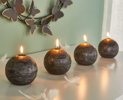 Kerzen Schwarz von Dekoleidenschaft