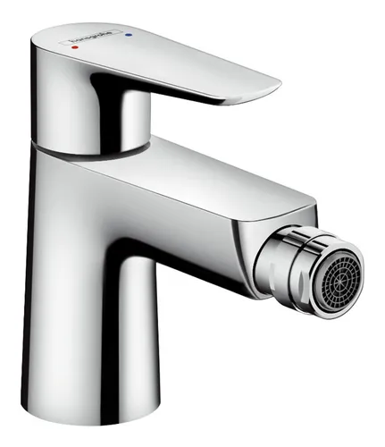 Hansgrohe Talis E Einhebel-Bidetmischer - Chrom, Zugstangen-Ablaufgarnitur inklusive - Bidetarmaturen mit eleganter Chrom-Oberfläche, ideal für komfortable und hygienische Nutzung im Badezimmer.
