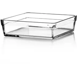 Pasabahce Borcam Premium Quadratisches Tablett 23cmx23cm 2400cc