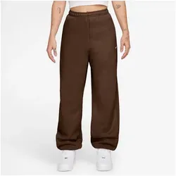 Nike Sportswear Sporthose W NK STDO FLC MW HR OS CFF PNT