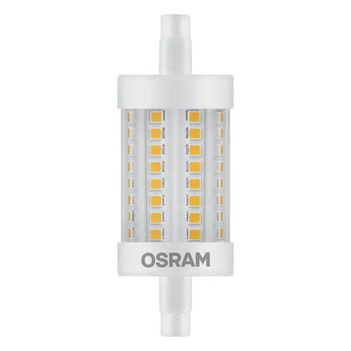 Osram LED Leuchtmittel Stab 78mm Line 6,5W = 60W R7s klar 806lm warmweiß 2700K