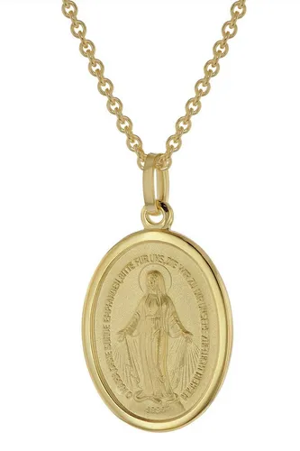 trendor Kette mit Milagrosa Anhänger aus 333 Gold von trendor