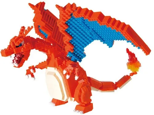 Nanoblock - Pokemon Series - Charizard Deluxe Edition Building Kit [New Toy] F