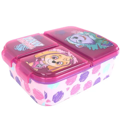 Stor Lunchbox Brotdose für Kinder mit 3 Fächern verschiedene Motive, Kunststoff, authentisches Design