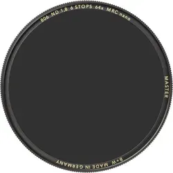 B+W ND 1,8 MRC nano MASTER 58mm - Kamera-Filter für kreative Fotografie, ideal für beeindruckende Langzeitbelichtungen und Experten, die ihre Technik verfeinern möchten.
