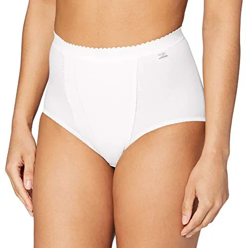 sloggi Damen Control Tai Slip, White, 48