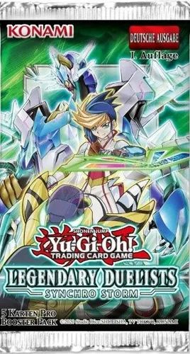 Yu-Gi-Oh! Legendary Duelists Synchro Storm Booster deutsch