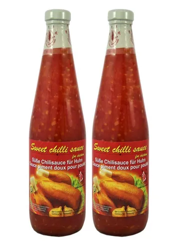 [ 2x 725ml] FLYING GOOSE Süße Chilisauce für Huhn /Sweet Chilli Sauce