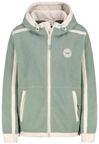 Sublevel Damen Fleece Kapuzenjacke Mineral Green D20001M02793A3-S