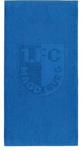 1. FC Magdeburg Handtuch Logo geprägt