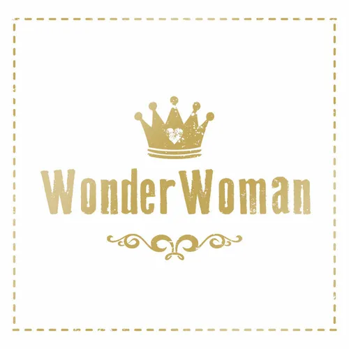 PPD Wonder Woman Servietten 20 Stück Tischservietten Tissue Gold 33 cm 1332281