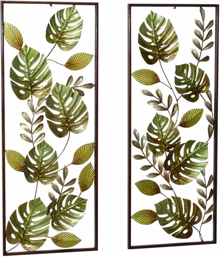 Wanddeko-Set (2 St.) mit natürlichem Look von Hofmann Living And More