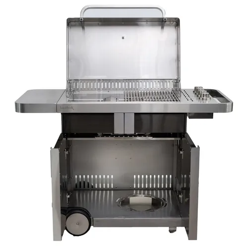 Buschbeck Gasgrill Premium P1000 Edelstahl - Der Buschbeck Gasgrill Premium P1000 kombiniert elegantes Design mit hoher Funktionalität. Hergestellt aus robustem Edelstahl, ist er ideal für unvergessliche Grillmomente im Freien.
