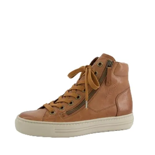 Paul Green Damen High-Top Sneaker in braun von Paul Green