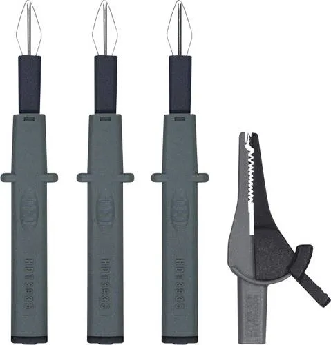 Beha Amprobe 1324D Sicherheits-Messleitungs-Set - Zubehör für Messtechnik, bietet sicheren Kontakt bei CEE-Steckdosen für präzise Messungen.