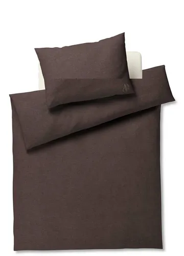 Joop! Flanell Bettwäsche Soft 45004-77 mocca in braun von JOOP!