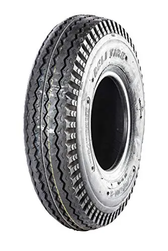 Deli Tyre S-378 6PR 5.70/5.00-8 77M Sommerreifen - PKW-Anhänger Sommerreifen mit hoher Tragfähigkeit (77) und bis 130 km/h Geschwindigkeitsindex. Ideal für sicheres Fahren im Sommer.