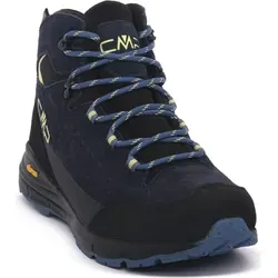 CMP Jungen Wanderschuh mit Vibramsohle in Blau, Größe 38 - Wanderschuhe für Jungen mit rutschfester Vibramsohle, ideal für Abenteuer in der Natur und perfekten Halt bei jedem Schritt.