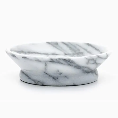 houseproud Gloss Marble White Seifenschale von houseproud