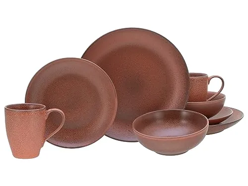 CreaTable 25854 Serie Sierra Nevada 8-teiliges Geschirrset von CreaTable