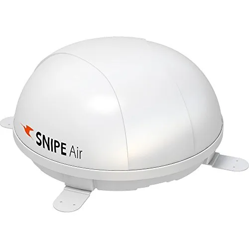 Snipe-Dome Parent (Dome AIR) - SAT-Antennen mit 480 x 240 mm Spiegel, ideal für 1 Teilnehmer und bis zu 8 Mobilgeräte, inklusive umfangreichem Zubehör für einfache Installation.