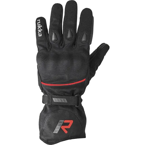 Rukka Virium 2.0 GTX Motorradhandschuhe Gr. 10 - Wasserdicht & Atmungsaktiv - Motorradhandschuhe für Unisex Erwachsene, mit GoreTex-Technologie für maximale Wasserdichtigkeit und Atmungsaktivität. Ideal für Sommerfahrten und sichere Griffigkeit.