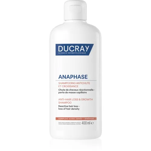 Ducray Anaphase Shampoo bei temporärem Haarausfall - Arzneimittel zur Unterstützung gegen temporären Haarausfall, fördert das Haarwachstum und verleiht Volumen sowie Glanz.