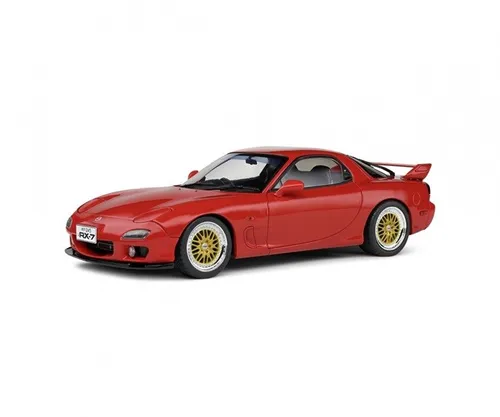 Solido Mazda RX-7 FD RS rot 1:18 Modellauto - Modellfahrzeuge, detailgetreues Sammlermodell im Maßstab 1:18, ideal für Auto-Enthusiasten und Sammler.