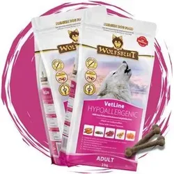 Wolfsblut Vetline Hundefutter - HYPOALLERGENIC - 2x2kg - Sparpaket - inkl. Goodie