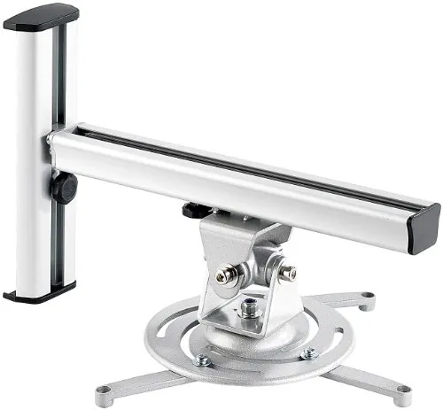 dream audio Beamer Halterung: Universal-Wandhalterung für Beamer und Projektor (Wandhalterung schwenkbar, Halterung schwenkbar, Leinwand)