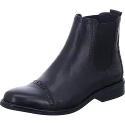 BOXX Damen-Stiefelette Chelsea Boot Schwarz, Farbe:schwarz, EU Größe:40 - Schwarz - 40