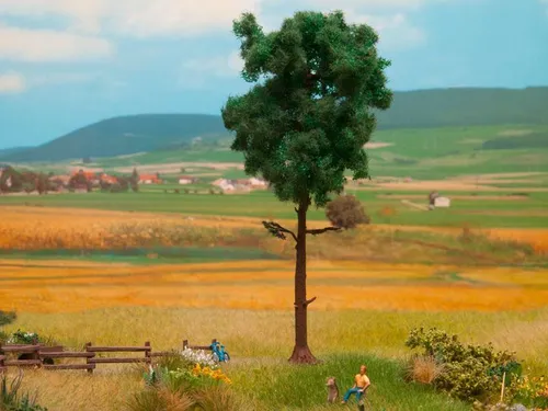 NOCH Dekobaum 21914 - Kiefer 15 cm hoch für Spur H0, TT, N, ideal für kreative Landschaftsgestaltung und Modellbau