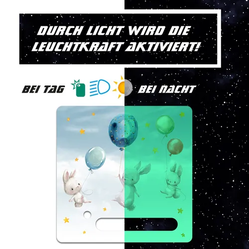 Toniebox Hasen Nachtleuchtend Folie Aufkleber Schutz Kinder Zubehör Y031