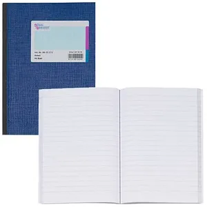 KÖNIG & EBHARDT Geschäftsbuch DIN A5 liniert, blau Softcover 192 Seiten, 1 St.