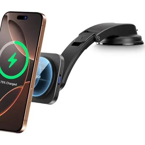 Produktbild ESR HaloLock Magnetisches Kabelloses Auto Ladegerät