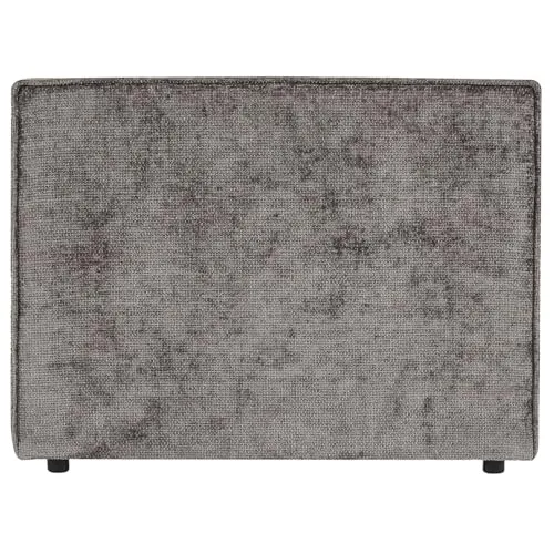 IDIMEX Kopfteil YOLAN 90cm grau- Headboard mit hochwertigem Stoffbezug, weiches Headboard, Bettrückwand, gemütliches Bettkopfteil