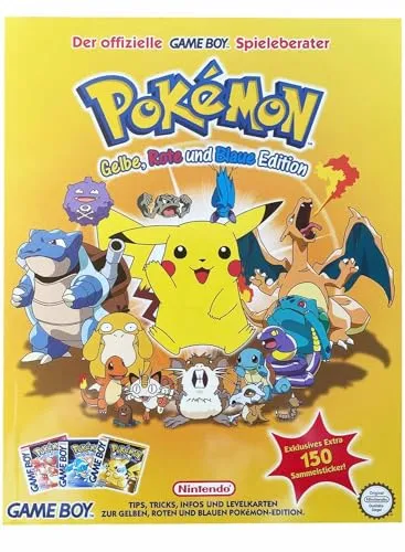 Pokemon - Lösungsbuch (rot, blau, gelb)