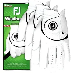 FootJoy Handschuh WeatherSof 3-Pack, weiß/schwarz von FootJoy