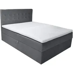 Best For Home Boxbett Deluxe S, Grau, 180x200 cm von Best For Home