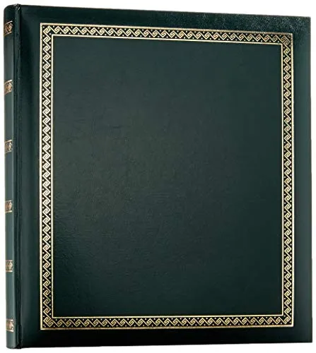 Walther Fotoalbum MX-101 Classicalbum - Schickes Dickes Grün - Fotoalbum in elegantem Design, bietet Platz für zahlreiche Erinnerungen und schützt Ihre Fotos optimal.
