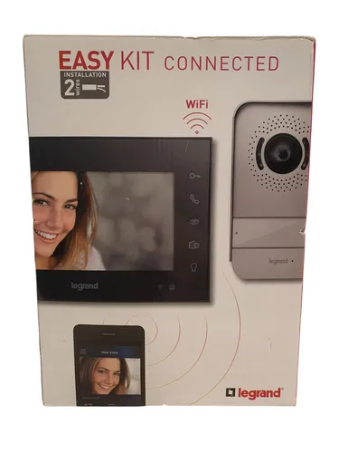 Legrand Easy Kit Connected Video Türsprechanlage Schwarz