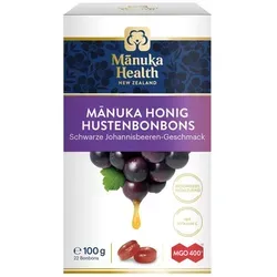 Manuka Health Mgo 400+ Lutschbonb.schw.johannisb.