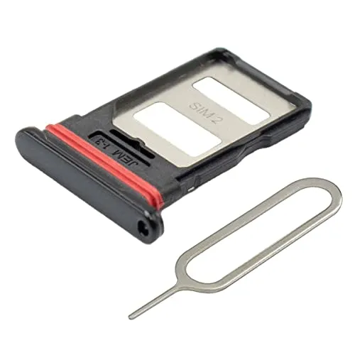 MMOBIEL Dual SIM Kartenhalter Kompatibel mit Xiaomi 11T 5G - 2021 - SIM Card Tray Schlitten - Inkl. Gummidichtung und SIM Pin