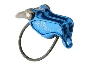 DMM Pivot Sicherungsgerät - Gelb, One Size - Kletterzubehör mit innovativem Design für sicheres und präzises Sichern beim Klettern.