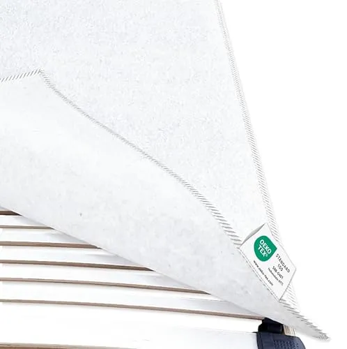 Matratzen Perfekt Matratzenunterlage 80x200 cm atmungsaktiver Filz Matratzenschoner Schutz vor Druckstellen & Verschmutzung Unterlage zwischen Lattenrost und Matratze