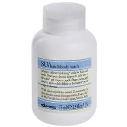 Davines SU Hair & Body Wash 75 ml