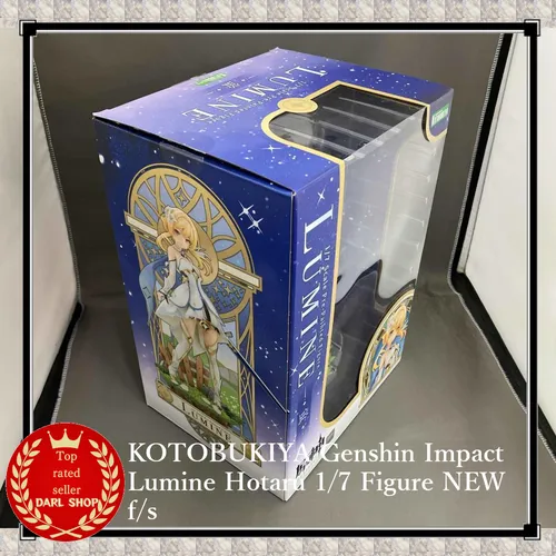 Genshin Impact Statue 1/7 Lumine Bonus Edition 25 cm - Actionfigur im Maßstab 1/7, detailreiche PVC Statue mit zwei Köpfen, ideal für Fans und Sammler von Genshin Impact.