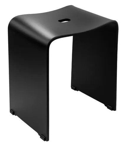 Bad-Hocker Trendy, schwarz matt, Acryl